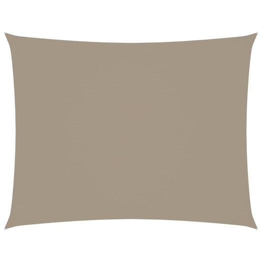 Sunshade Sail Oxford Fabric Rectangular 2.5x3.5 m Taupe