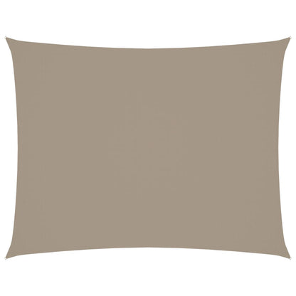 Sunshade Sail Oxford Fabric Rectangular 2.5x4 m Taupe