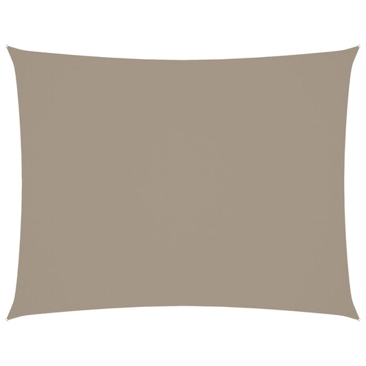 Sunshade Sail Oxford Fabric Rectangular 2.5x4 m Taupe