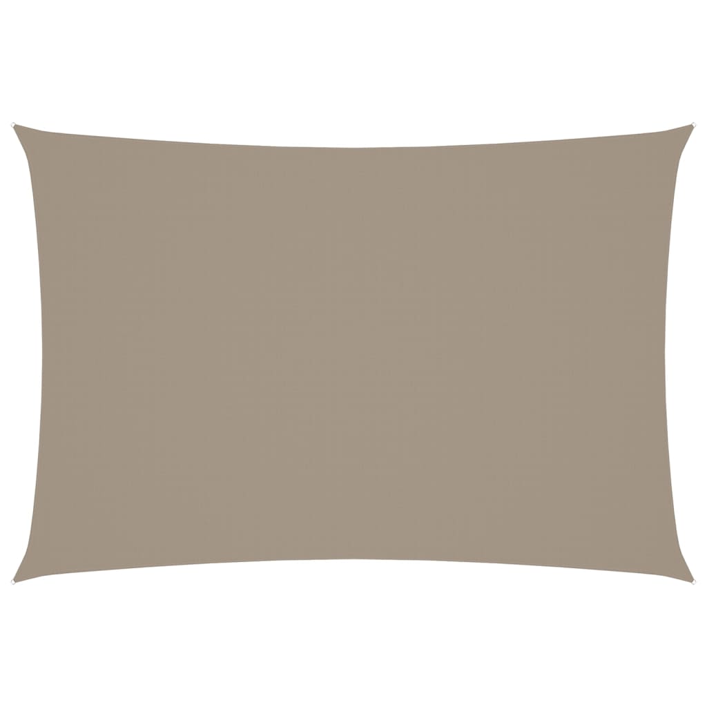 Sunshade Sail Oxford Fabric Rectangular 2.5x4.5 m Taupe