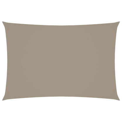 Sunshade Sail Oxford Fabric Rectangular 2.5x4.5 m Taupe