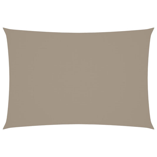 Sunshade Sail Oxford Fabric Rectangular 2.5x4.5 m Taupe