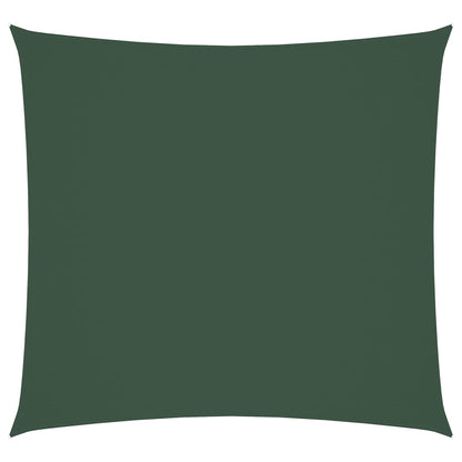 Sunshade Sail Oxford Fabric Square 7x7 m Dark Green