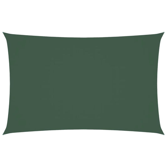 Sunshade Sail Oxford Fabric Rectangular 2x5 m Dark Green