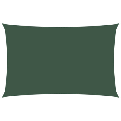 Sunshade Sail Oxford Fabric Rectangular 2.5x5 m Dark Green