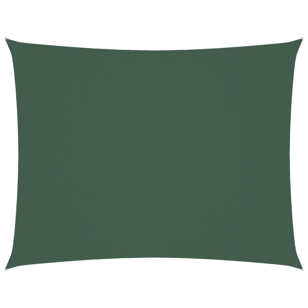 Sunshade Sail Oxford Fabric Rectangular 3x4.5 m Dark Green