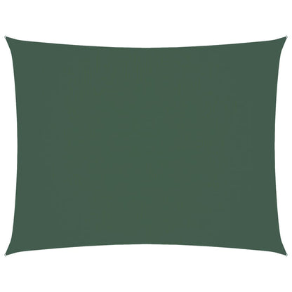 Sunshade Sail Oxford Fabric Rectangular 3x4.5 m Dark Green