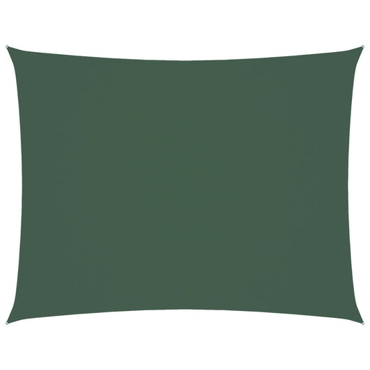 Sunshade Sail Oxford Fabric Rectangular 3x4.5 m Dark Green