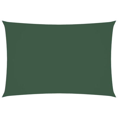 Sunshade Sail Oxford Fabric Rectangular 3x5 m Dark Green