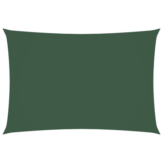Sunshade Sail Oxford Fabric Rectangular 3x5 m Dark Green