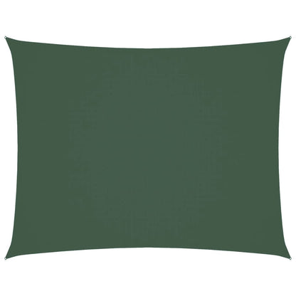 Sunshade Sail Oxford Fabric Rectangular 4x6 m Dark Green