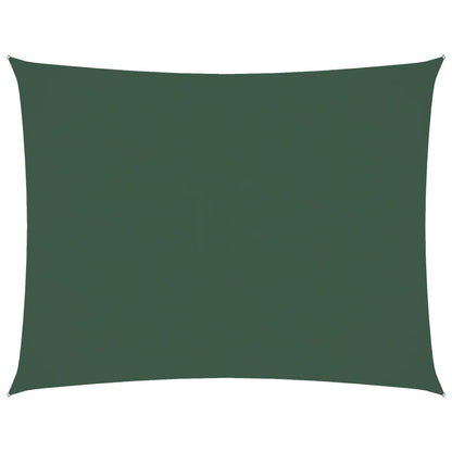 Sunshade Sail Oxford Fabric Rectangular 5x6 m Dark Green