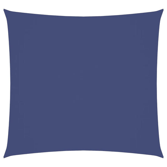 Sunshade Sail Oxford Fabric Square 6x6 m Blue