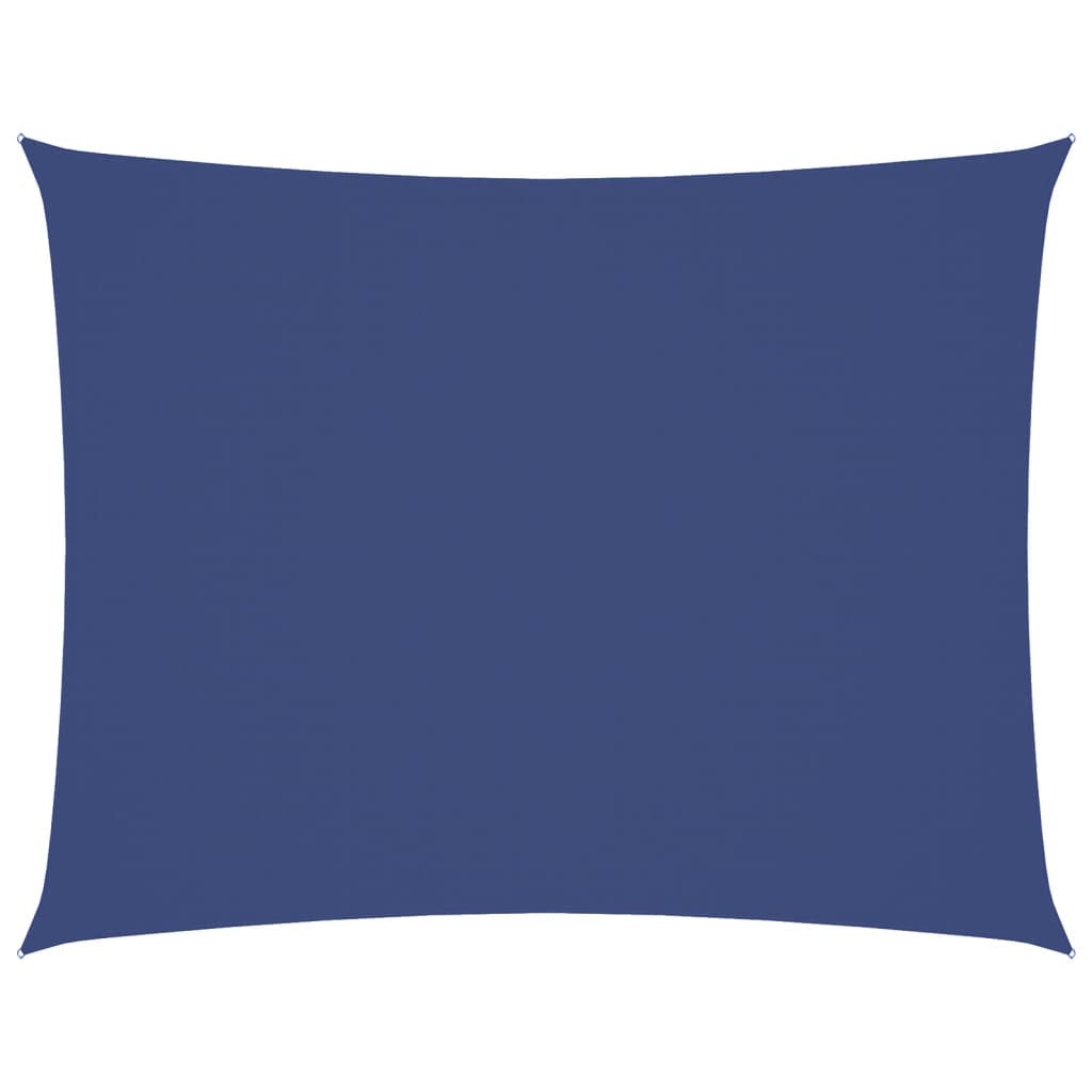 Sunshade Sail Oxford Fabric Rectangular 5x6 m Blue