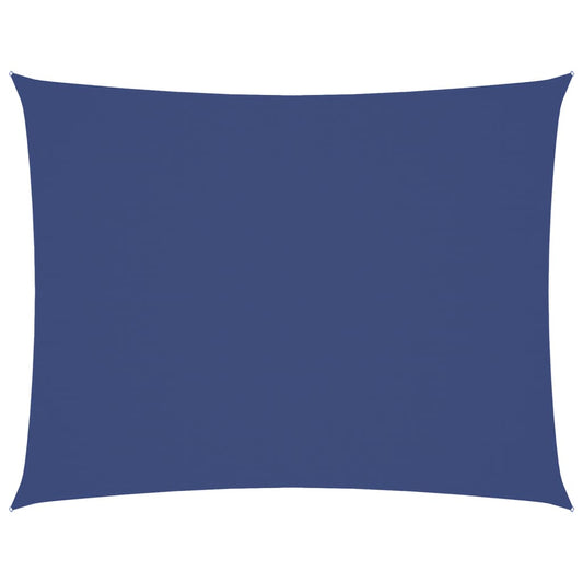 Sunshade Sail Oxford Fabric Rectangular 5x6 m Blue