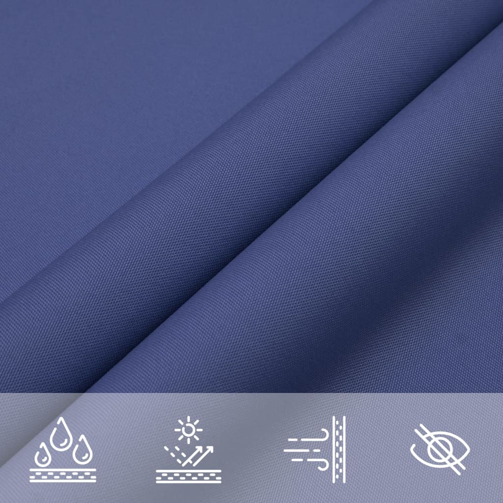 Sunshade Sail Oxford Fabric Rectangular 5x6 m Blue