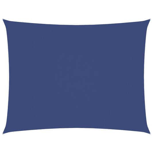 Sunshade Sail Oxford Fabric Rectangular 6x8 m Blue