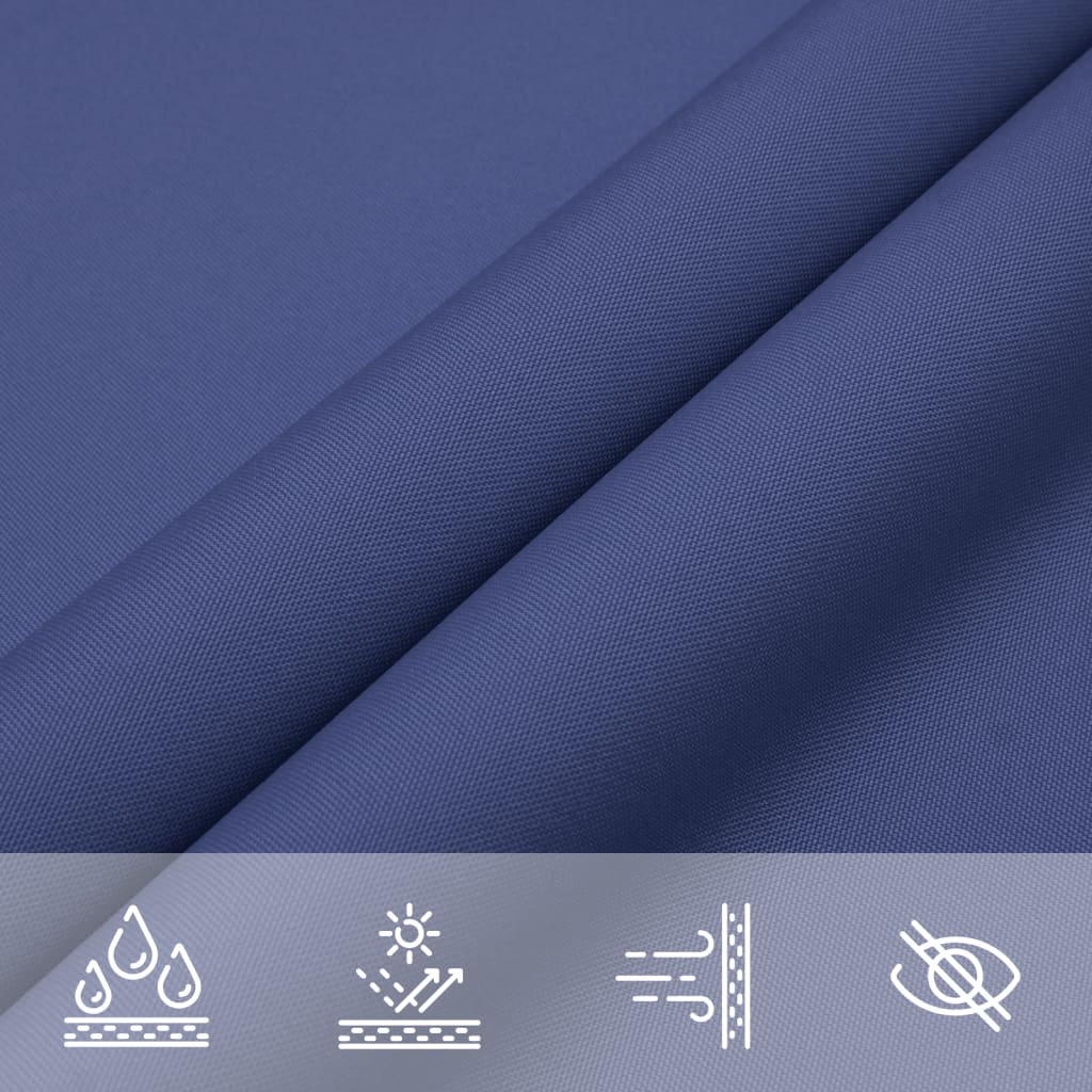 Sunshade Sail Oxford Fabric Rectangular 6x8 m Blue