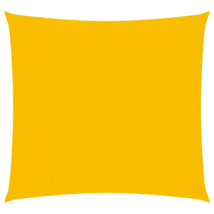 Sunshade Sail Oxford Fabric Square 3.6x3.6 m Yellow
