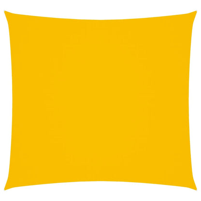 Sunshade Sail Oxford Fabric Square 4.5x4.5 m Yellow