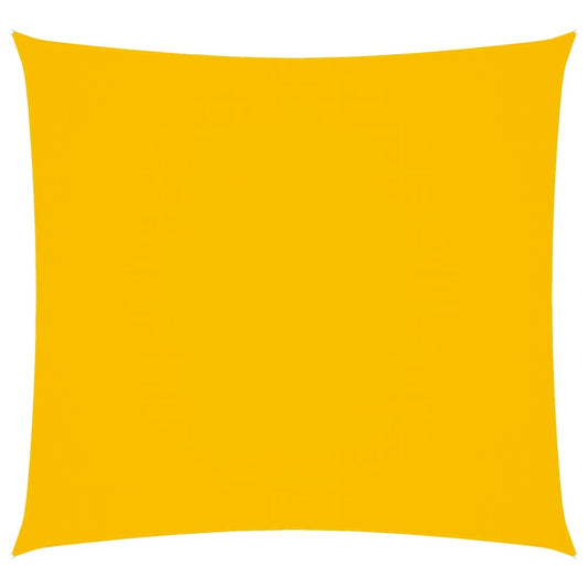 Sunshade Sail Oxford Fabric Square 4.5x4.5 m Yellow