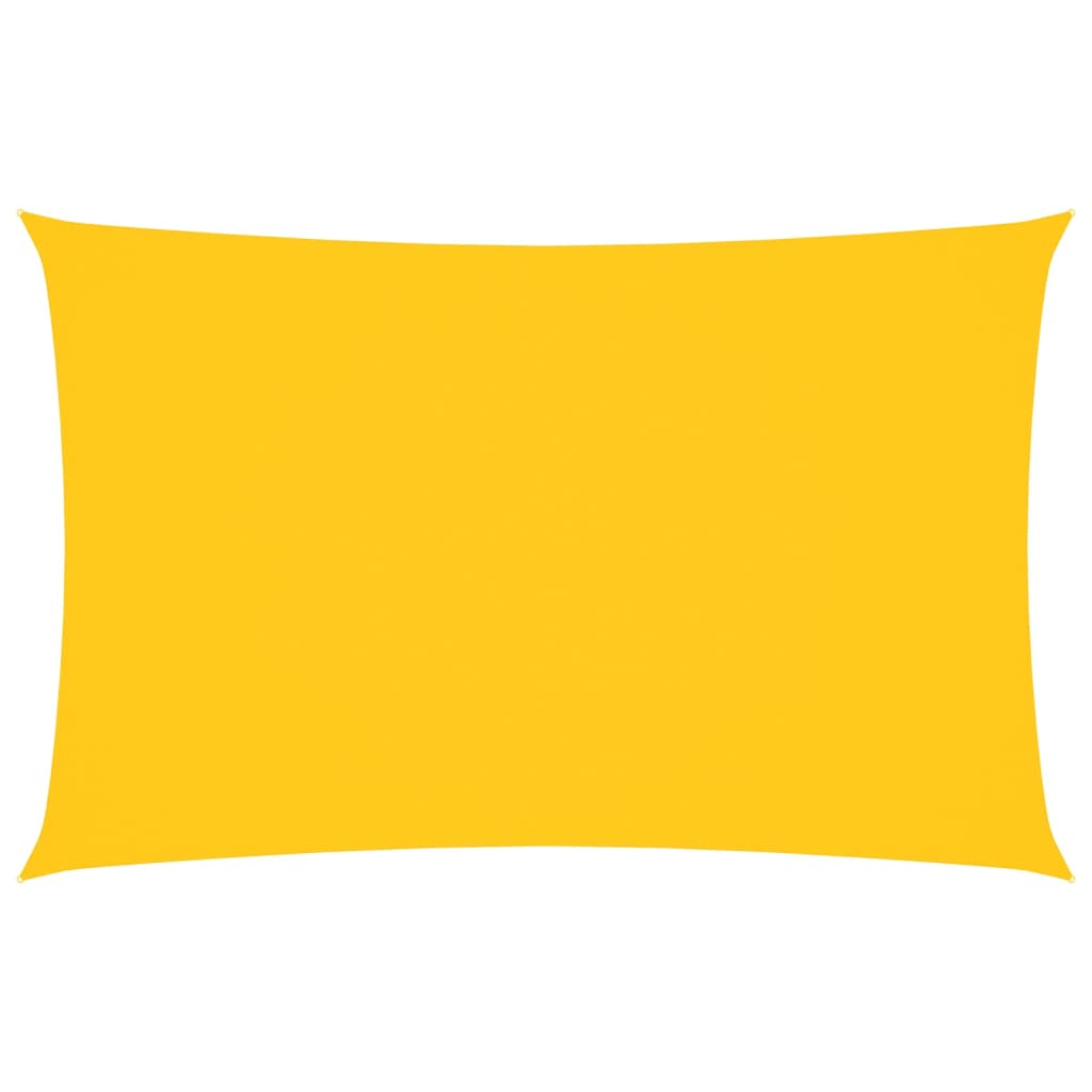 Sunshade Sail Oxford Fabric Rectangular 2x5 m Yellow