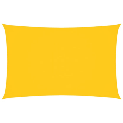 Sunshade Sail Oxford Fabric Rectangular 2x5 m Yellow