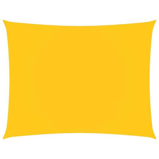 Sunshade Sail Oxford Fabric Rectangular 2.5x4 m Yellow