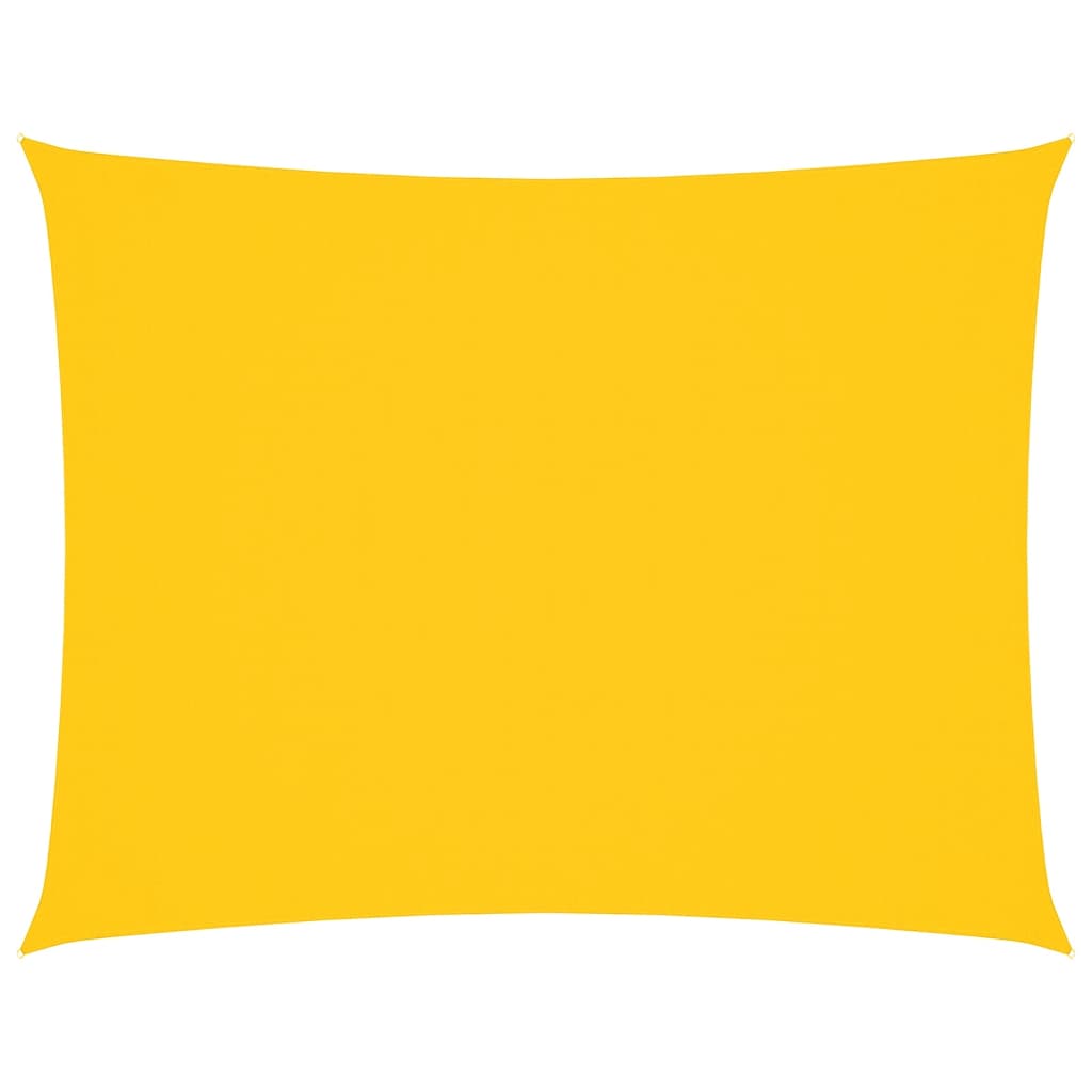 Sunshade Sail Oxford Fabric Rectangular 3x6 m Yellow