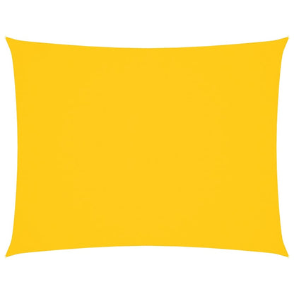 Sunshade Sail Oxford Fabric Rectangular 3x6 m Yellow