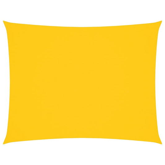 Sunshade Sail Oxford Fabric Rectangular 3x6 m Yellow