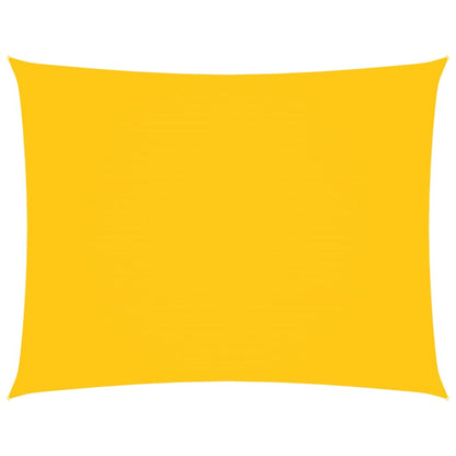 Sunshade Sail Oxford Fabric Rectangular 3.5x4.5 m Yellow