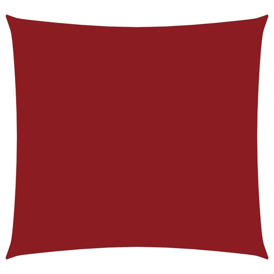 Sunshade Sail Oxford Fabric Square 4.5x4.5 m Red