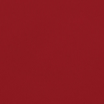 Sunshade Sail Oxford Fabric Square 7x7 m Red