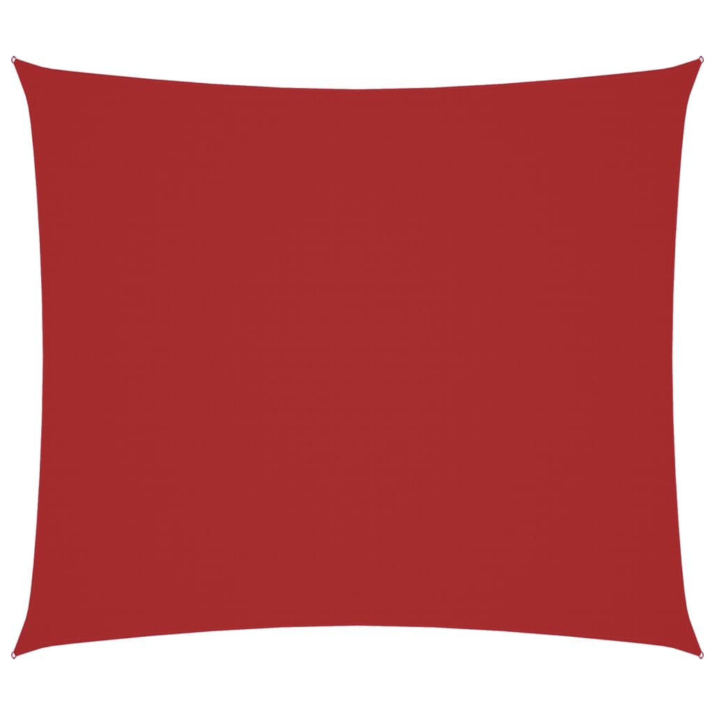 Sunshade Sail Oxford Fabric Rectangular 2x2.5 m Red