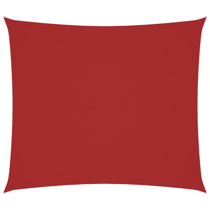 Sunshade Sail Oxford Fabric Rectangular 2x2.5 m Red