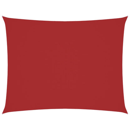 Sunshade Sail Oxford Fabric Rectangular 2x3.5 m Red