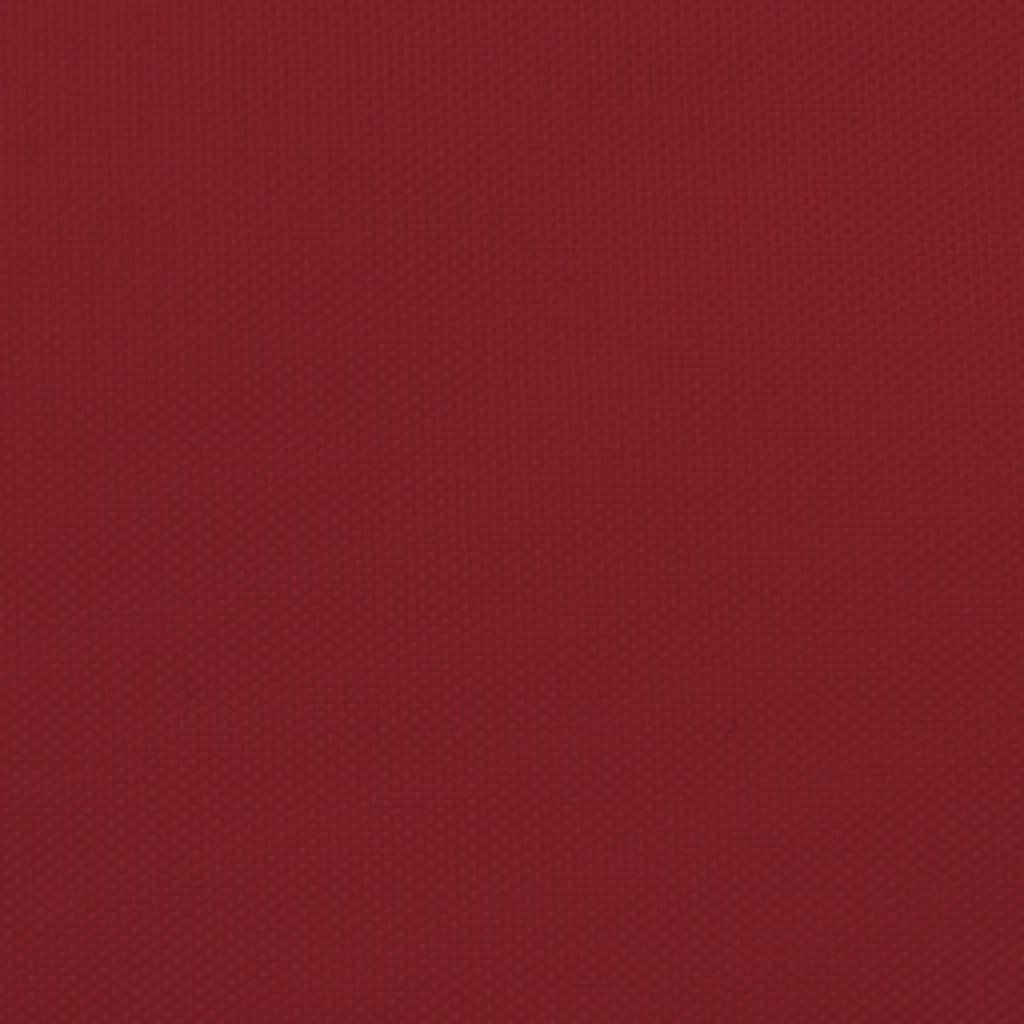 Sunshade Sail Oxford Fabric Rectangular 2x5 m Red
