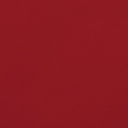 Sunshade Sail Oxford Fabric Rectangular 2x5 m Red