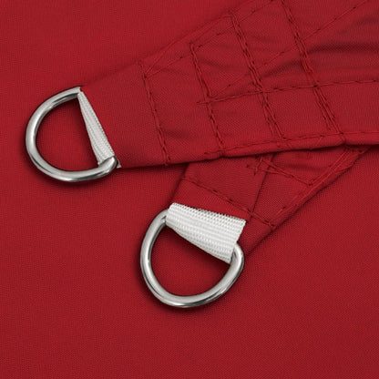 Sunshade Sail Oxford Fabric Rectangular 6x8 m Red