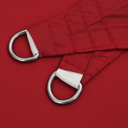 Sunshade Sail Oxford Fabric Triangular 3.6x3.6x3.6 m Red