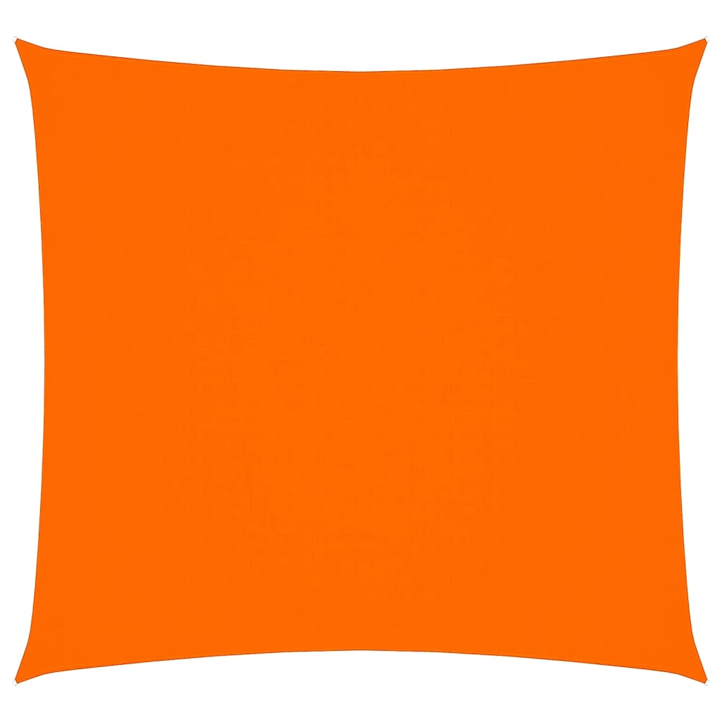 Sunshade Sail Oxford Fabric Square 3.6x3.6 m Orange