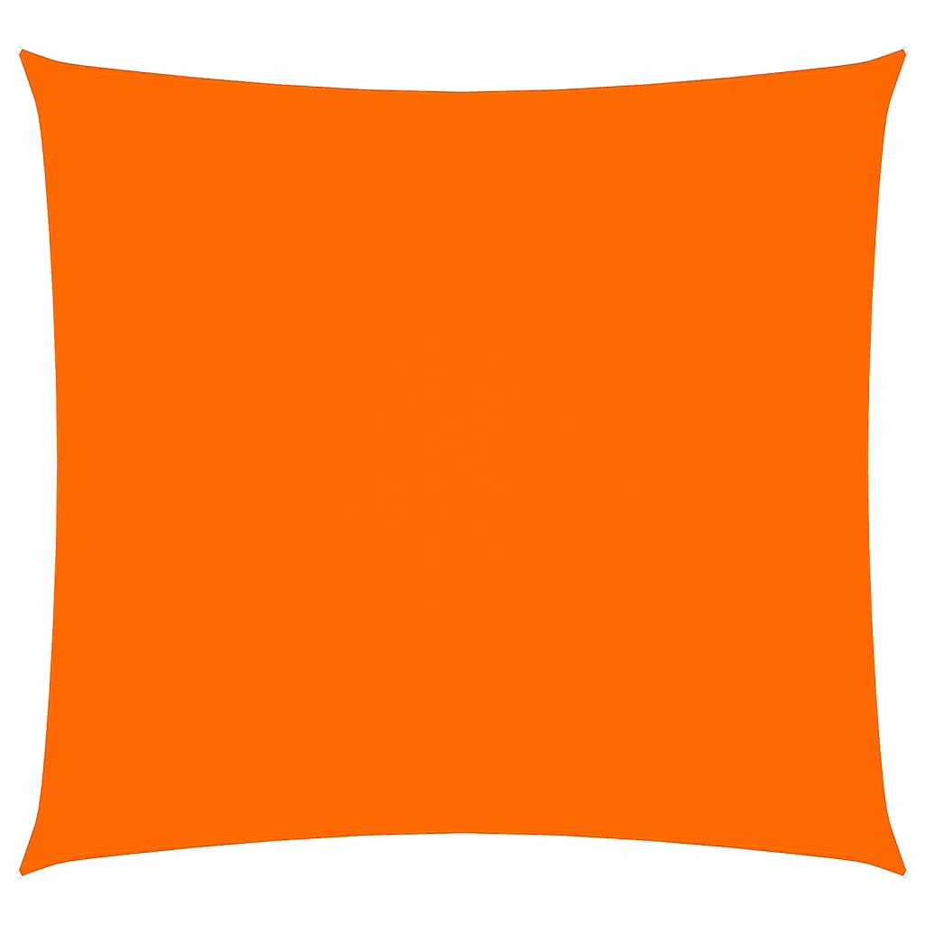 Sunshade Sail Oxford Fabric Square 6x6 m Orange