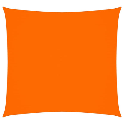 Sunshade Sail Oxford Fabric Square 6x6 m Orange
