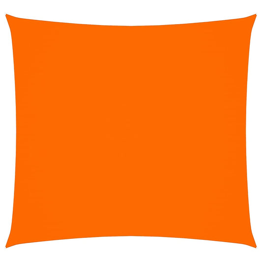 Sunshade Sail Oxford Fabric Square 6x6 m Orange