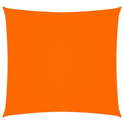 Sunshade Sail Oxford Fabric Square 7x7 m Orange