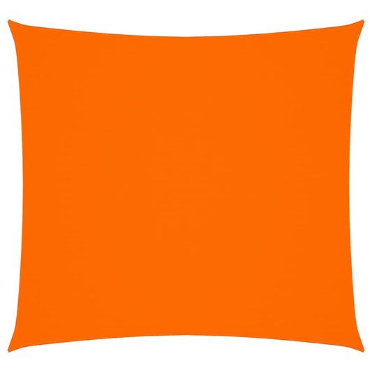 Sunshade Sail Oxford Fabric Square 7x7 m Orange