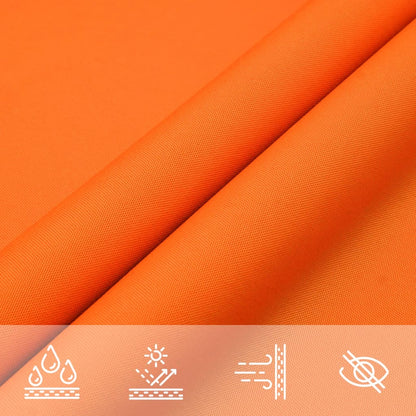 Sunshade Sail Oxford Fabric Rectangular 2.5x4.5 m Orange