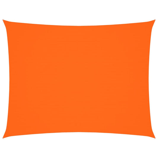 Sunshade Sail Oxford Fabric Rectangular 3.5x4.5 m Orange