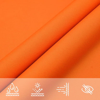 Sunshade Sail Oxford Fabric Rectangular 3.5x4.5 m Orange